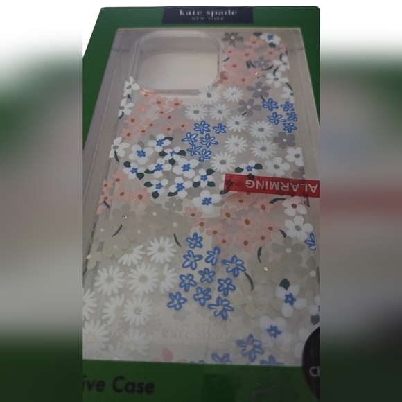 Kate Spade - NEW Floral iPhone 15 Pro Max Case - MagSafe 12ft Drop Test - Picture 2 of 4